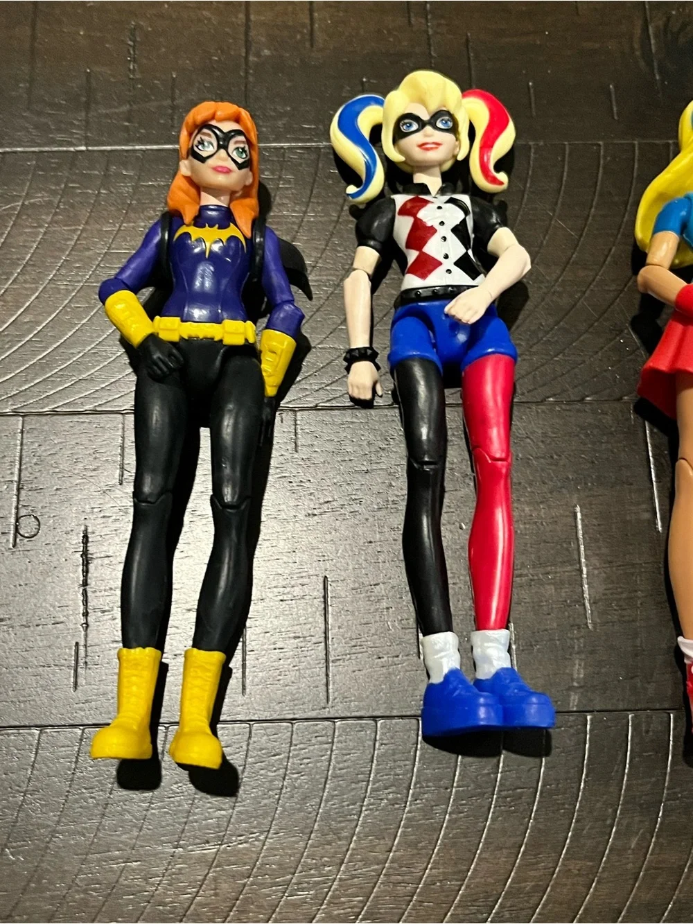 2015 DC Super Hero Girls set Bumblebee Supergirl Harley Quinn Batgirl 6”